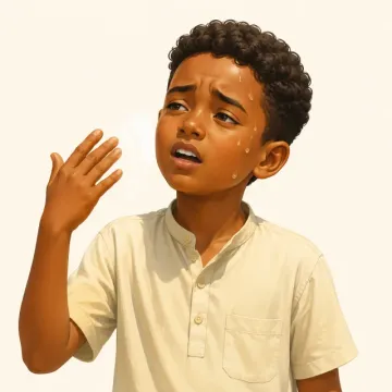 Kuleel (Hot): illustration from the Luuqad Weather lesson