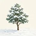 Baraf (Snow) illustration from the Luuqad app