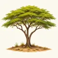 Geed (Tree) illustration from the Luuqad app