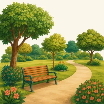 Beer (Park): illustration from the Luuqad City lesson