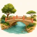 Buundo (Bridge) illustration from the Luuqad app