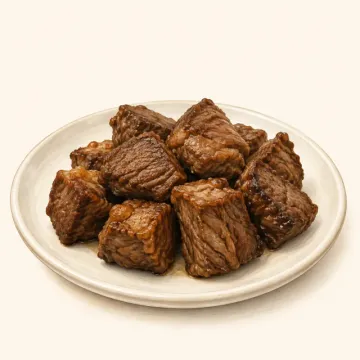 Hilib (Meat): illustration from the Luuqad Food lesson