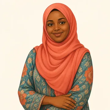 Hooyo (Mother): illustration from the Luuqad Family lesson