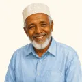 Awoowe (Grandfather) illustration from the Luuqad app