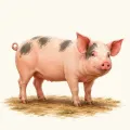 Doofaar (Pig) illustration from the Luuqad app