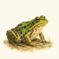 Rah (Frog) illustration from the Luuqad app
