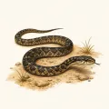 Mas (Snake) illustration from the Luuqad app