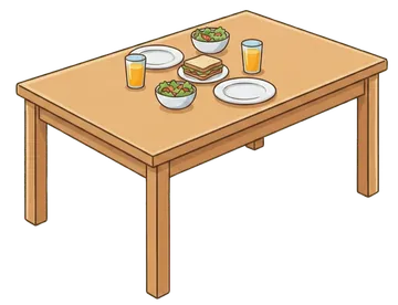 Miis (Table): illustration from the Luuqad House lesson